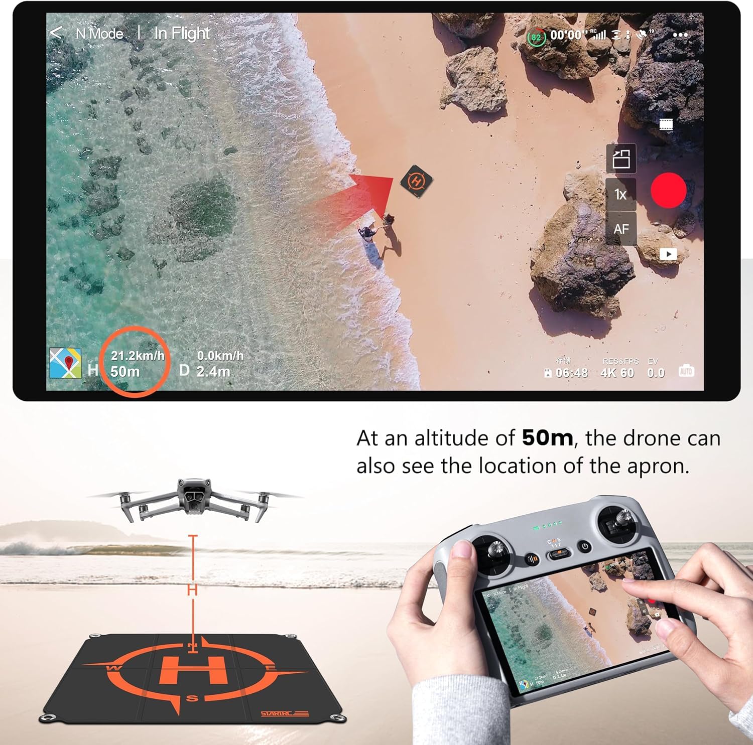 STARTRC แท่นลงจอดโดรน, แท่นลงจ - Dji Drone Mini 4 Pro บทวิจารณ์และราคา