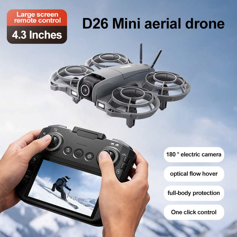 โดรน D26 4K ถ่ายภาพทางอากาศ HD - Drone Camera 4K บทวิจารณ์และราคา