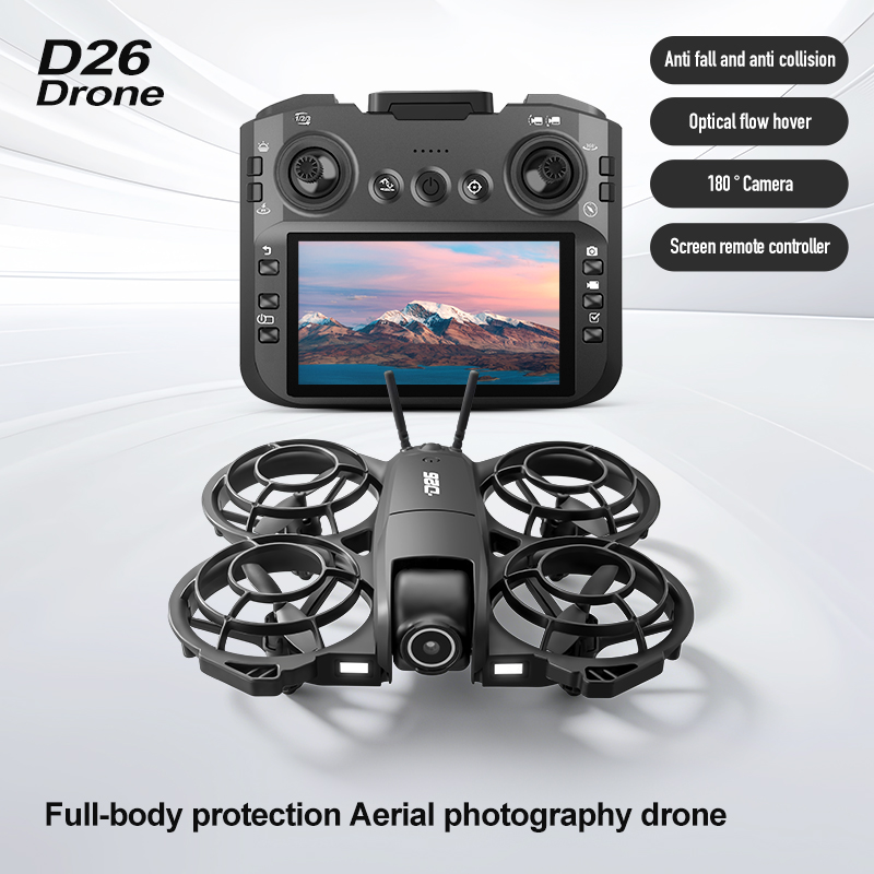 โดรน D26 4K ถ่ายภาพทางอากาศ HD - Drone Camera 4K บทวิจารณ์และราคา