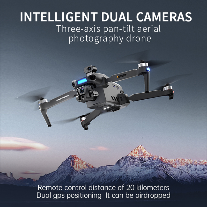 โดรนกล้องคู่ 8K รุ่นใหม่ ปี 20 - Drone Camera Mount บทวิจารณ์และราคา